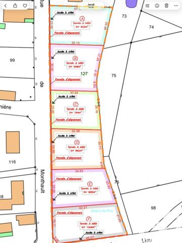 Terrain à vendre 784 m² Romorantin-Lanthenay