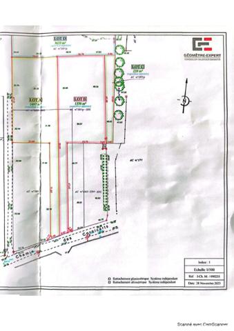 Terrain à vendre 1 497 m² Étigny