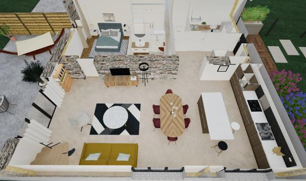 Longère à rénover, 124 m2 sur terrain clos de 1857 m2, SAINT MARTIN SUR OUST (56200)