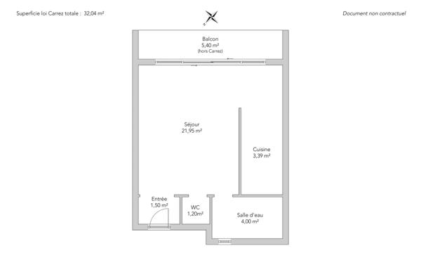 Studio Neuilly-sur-Seine - PONT DE NEUILLY