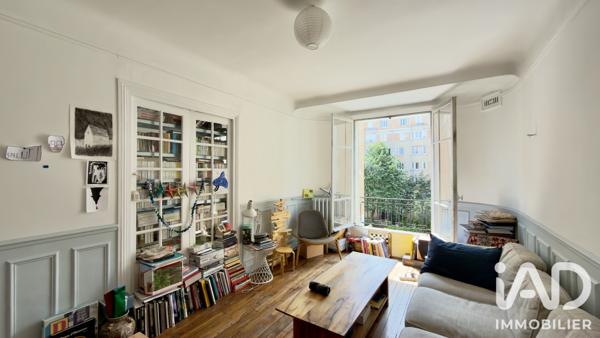 Appartement à vendre 3 pièces 57 m² Paris 20