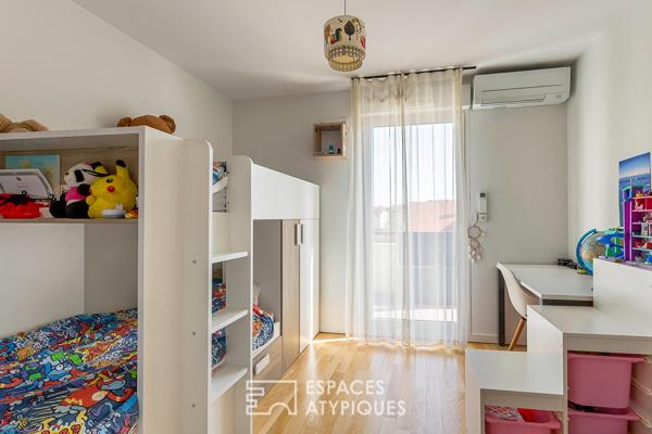 Appartement rénové avec terrasse coeur Montchat