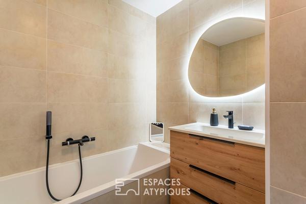 Appartement rénové avec terrasse coeur Montchat
