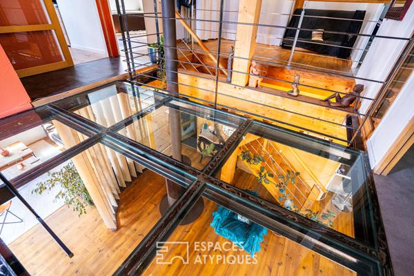 Belle maison à ossature bois au sein d’un domaine de 16 000 m² et de son verger