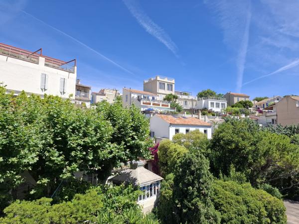 13007 ANSE DE DE LA FAUSSE MONNAIE studio tout équipé avec mezzanine à 100 mètres de la mer