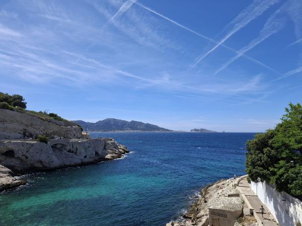 13007 ANSE DE DE LA FAUSSE MONNAIE studio tout équipé avec mezzanine à 100 mètres de la mer