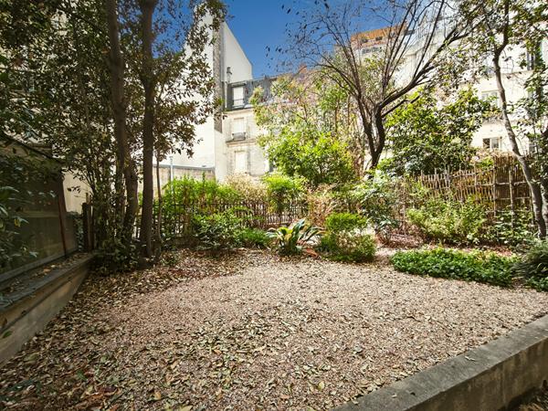 Paris 17ème - 3 Pièces avec jardin de 38 M² - Courcelles
