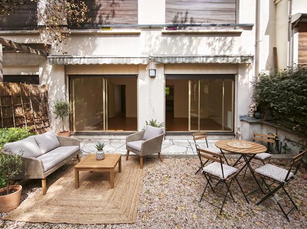Paris 17ème - 3 Pièces avec jardin de 38 M² - Courcelles