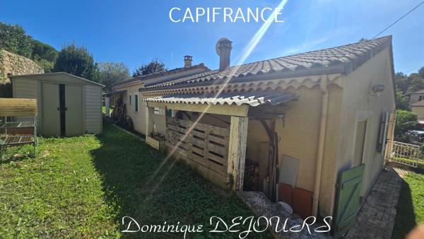 Ardèche, St Forunat/Eyrieux, Propriété composée d'une Grande Maison d'habitation (141m² ), une maison Indépendante (39m²), une Piscine et un Grand Garage