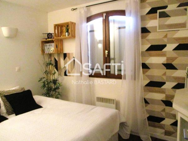 Ensuès Côte Bleue : charmante villa T4 rénovée de plain-pied au calme avec piscine, garage et caves