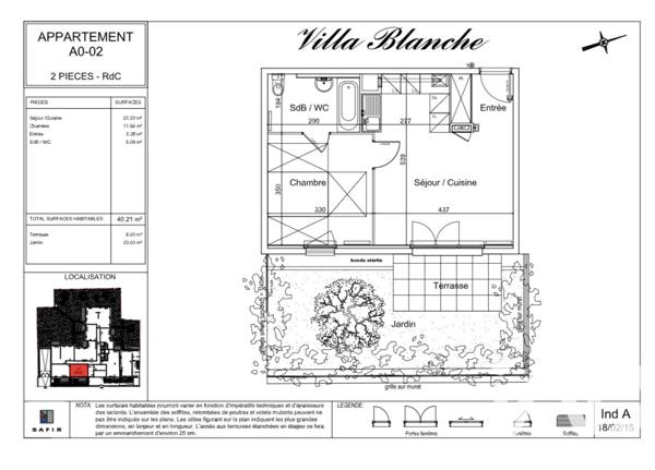 Appartement à vendre 2 pièces 40 m² Melun