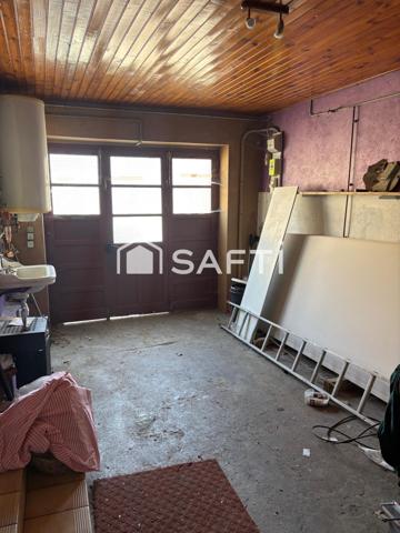 maison de 80 m²  avec 3 chambres avec un terrain de 537 m² dans un village a 5 minutes de vittel