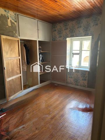 maison de 80 m²  avec 3 chambres avec un terrain de 537 m² dans un village a 5 minutes de vittel