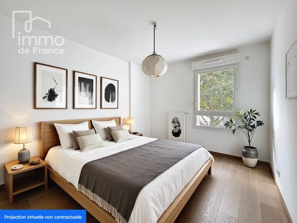 Appartement T3 à Saint Julien En Genevois de 72 m² avec terrasse, garage et cave