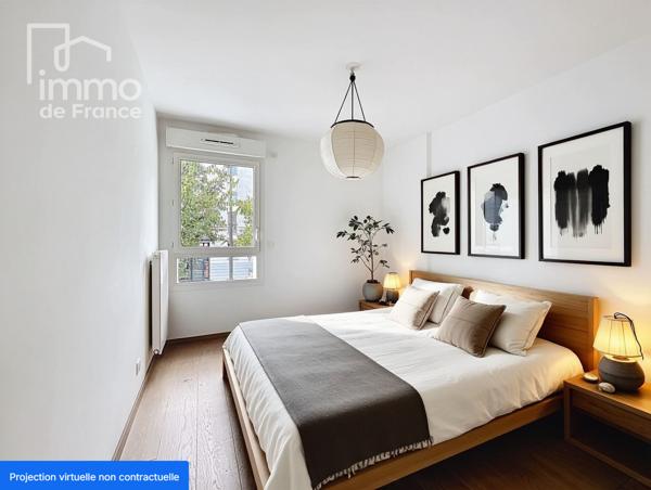 Appartement T3 à Saint Julien En Genevois de 72 m² avec terrasse, garage et cave