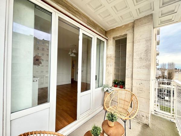 Appartement Caen 3 pièce(s) 77.33 m2 - lumineux - Caen rive gauche - rénové - calme