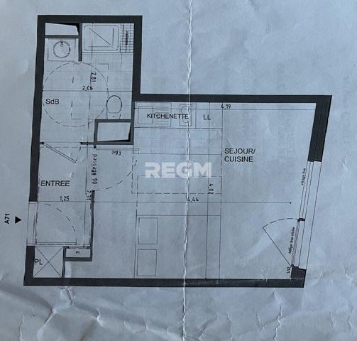 Asnières-sur-Seine (92600) Studio récent avec parking – Asnières-sur-Seine (Les Courtilles)