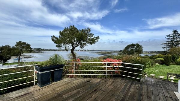 Belz (56550) Vue sur saint Cado, avec accès privé mer , piscine chaufée