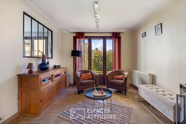 Maison rénovée avec jardin