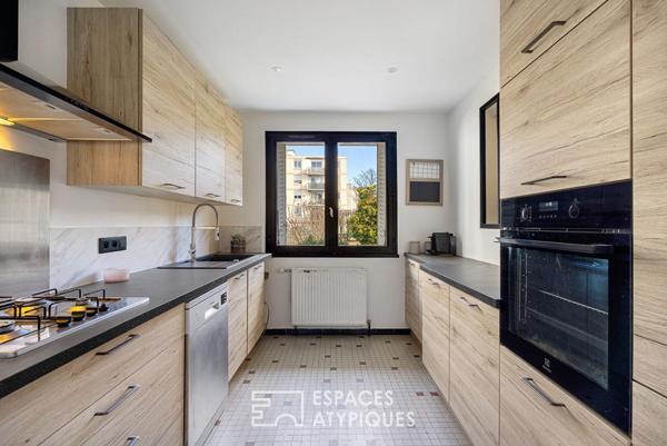 Maison rénovée avec jardin