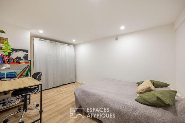 Maison rénovée avec jardin