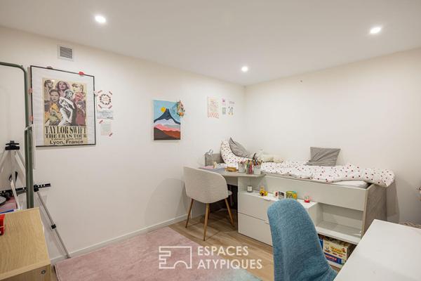 Maison rénovée avec jardin