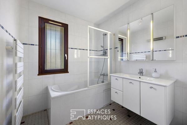 Maison rénovée avec jardin