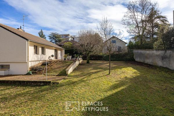 Maison rénovée avec jardin