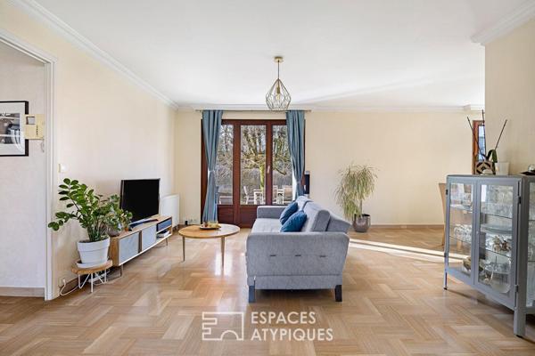 Maison rénovée avec jardin