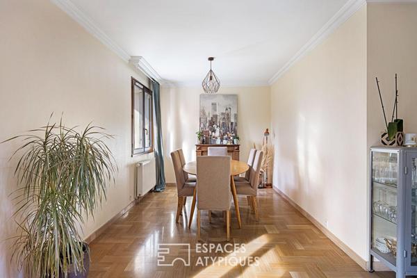 Maison rénovée avec jardin