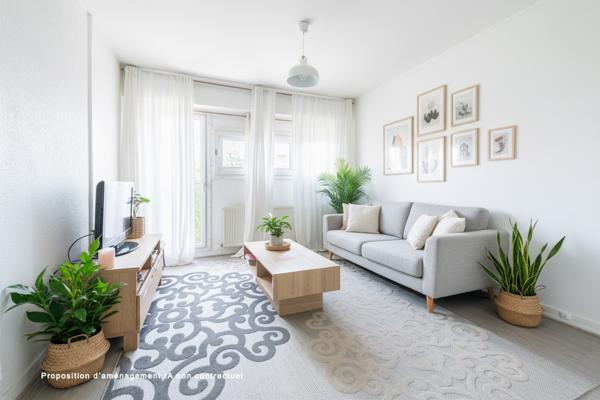 Massy (91300) Dernier étage avec ascenseur – Appartement 5 pièces traversant – Entièrement rénové – Balcons – Proche gare et