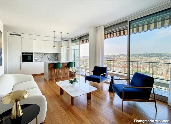 2-3 P MONT-BORON Terrasse vue mer