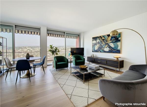 2-3 P MONT-BORON Terrasse vue mer