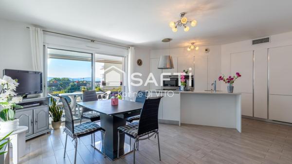 T2 vue dégagée sans travaux à 500 m du centre-ville