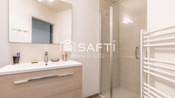 T2 vue dégagée sans travaux à 500 m du centre-ville