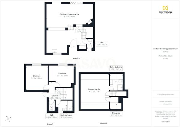 Vente Maison 6 pièces de 95m² - 93800 Épinay-sur-Seine