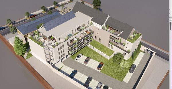 Appartement Vouvray 4 pièce(s) 91,26 m2 + Terrasse + 3 parking