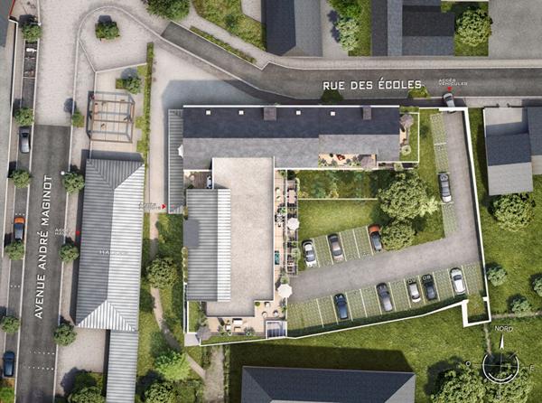 Appartement Vouvray 4 pièce(s) 91,26 m2 + Terrasse + 3 parking