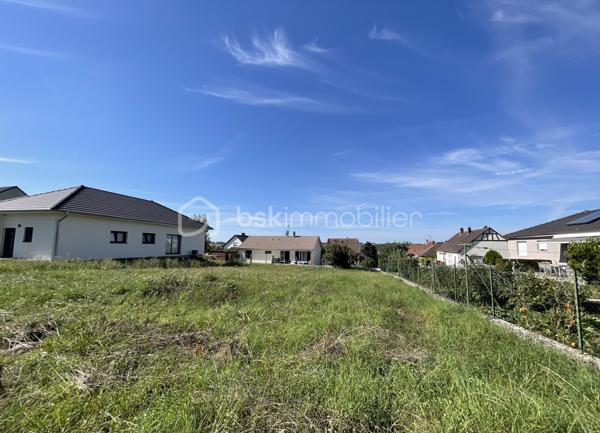 Terrain de 761 m²