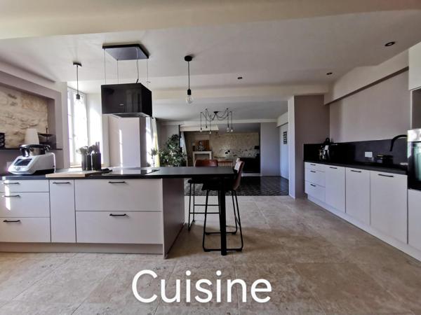 Demeure de charme avec grands espaces intérieurs et extèrieur