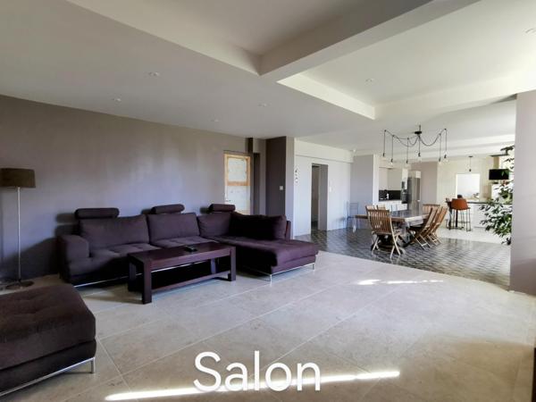 Demeure de charme avec grands espaces intérieurs et extèrieur