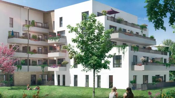 Appartement Neuf T2 de 43,93 m² + Loggia + Parking à Toulouse