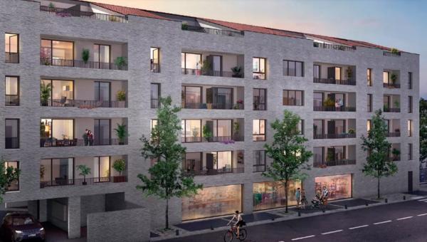 Appartement Neuf T2 de 43,93 m² + Loggia + Parking à Toulouse
