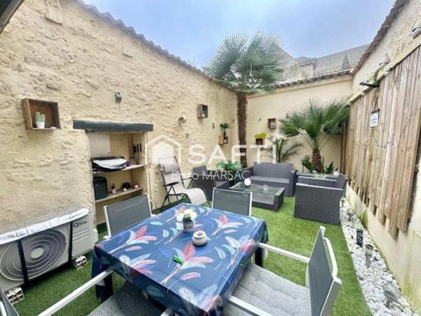 MAISON EN PIERRE 4 CHAMBRES AVEC GARAGE A SAINT MAIXENT L'ECOLE !