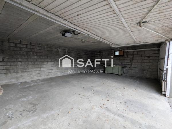 LOT DE 2 GARAGES SUR UNE PARCELLE DE 150M²
