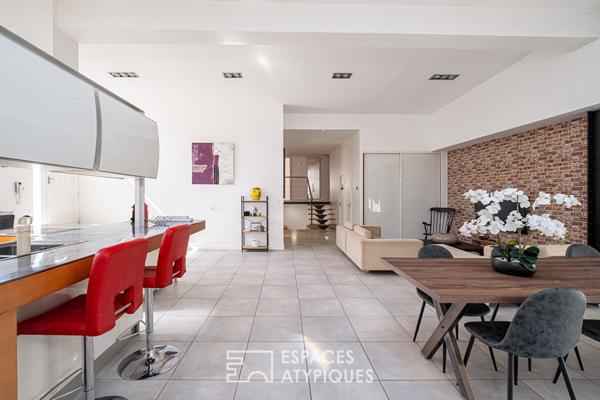 Loft rénové dans un ancier atelier de photographe