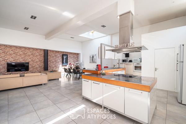 Loft rénové dans un ancier atelier de photographe