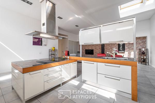 Loft rénové dans un ancier atelier de photographe