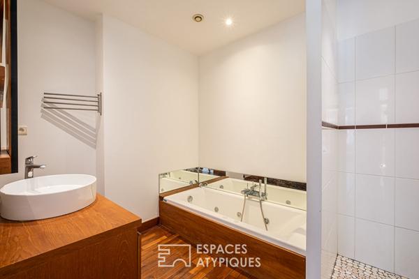 Loft rénové dans un ancier atelier de photographe