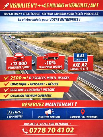 Local Commercial
        
        - 2465 m² 842 500 € *